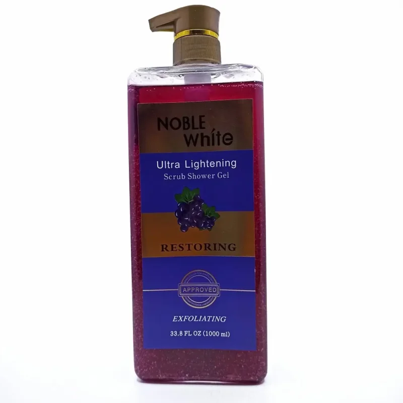 Noble White Ultra Lightening Scrub Shower Gel 1000ml