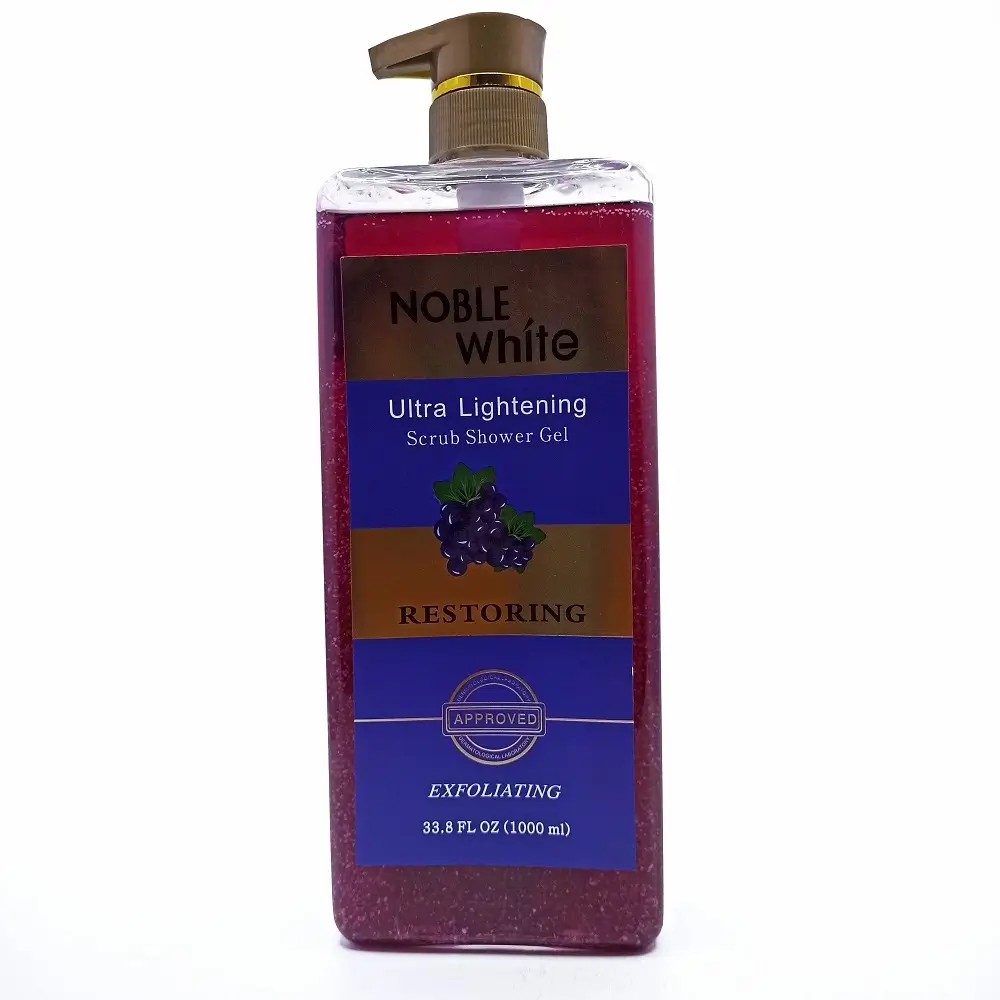 Noble White Ultra Lightening Scrub Shower Gel Lami Fragrance