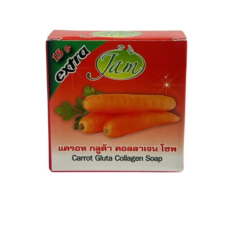 Jam Carrot Gluta Collagen Soap
