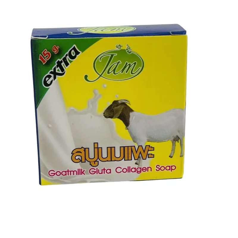 Jam Goatmilk Gluta Collagen Soap