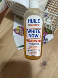 White Now Triple Action Oil 125ml photo review