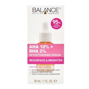 Balance Active AHA 10% + BHA 2% Serum 30ml
