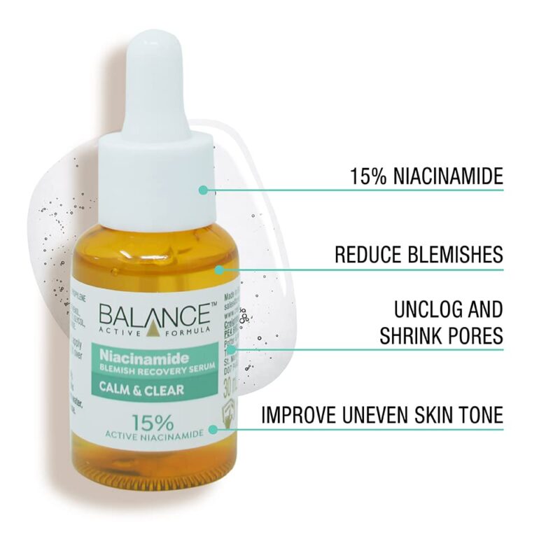 Balance Active Niacinamide Blemish Recovery Serum.