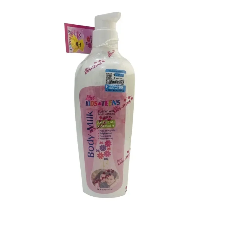 Lilies Kids & Teens Body Milk 400ml