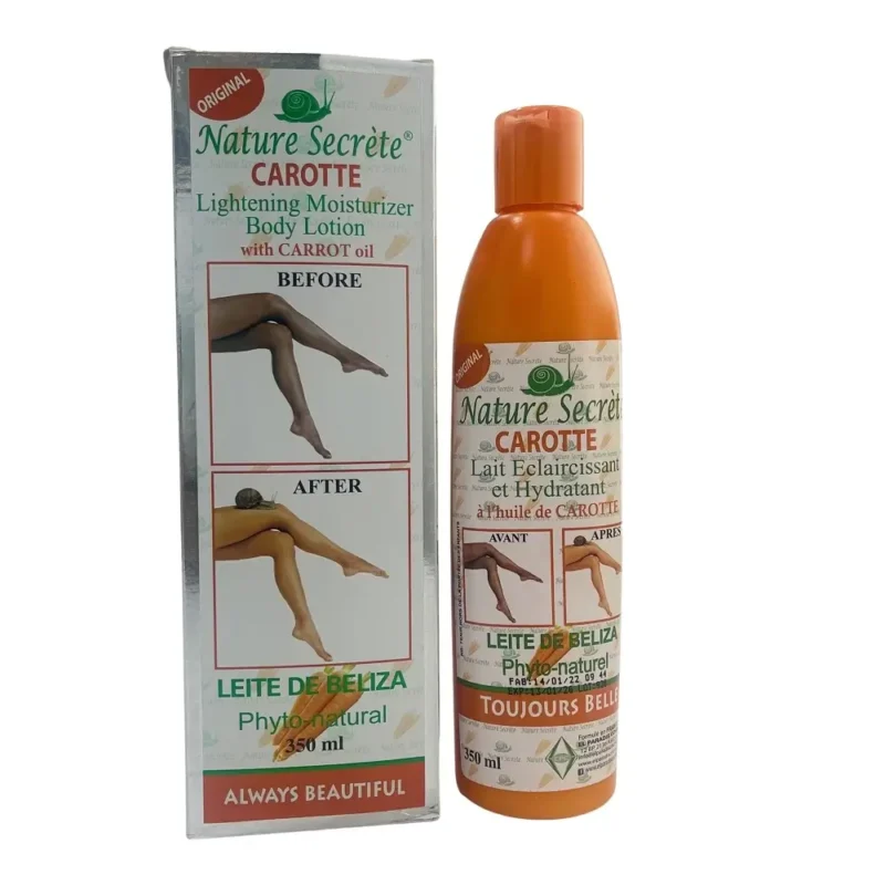 Nature Secrete Carrot Lightening Body Lotion 350ml