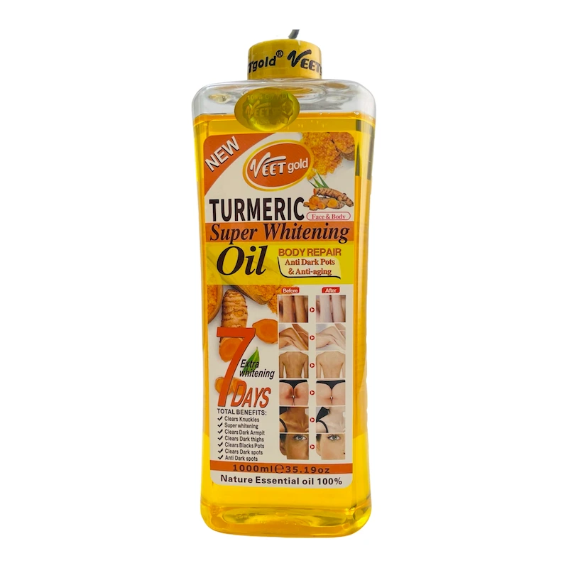 Veet Gold Turmeric Super Whitening Oil Lami Fragrance