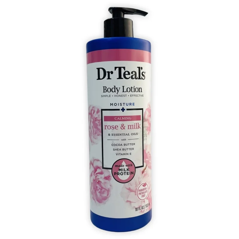 Dr Teal's Rose & Milk Body Lotion 532ml