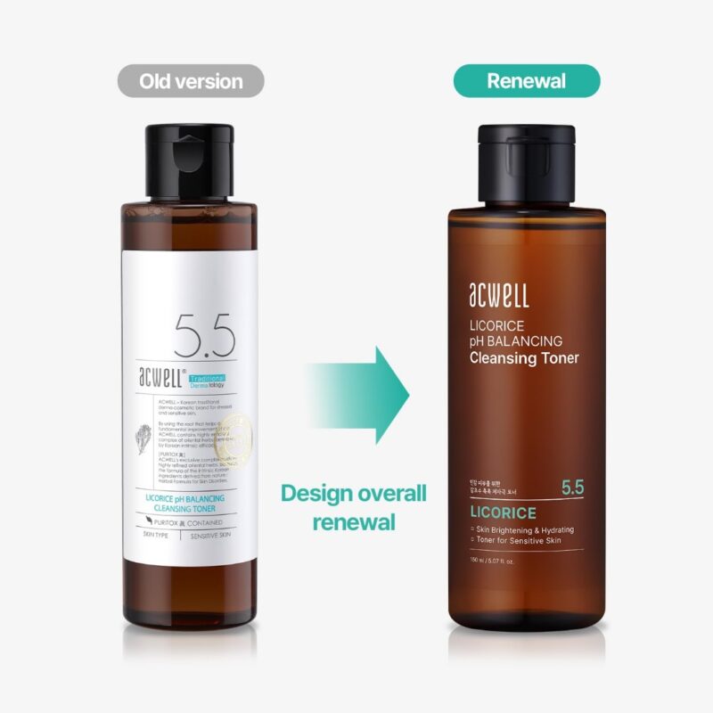 Acwell 5.5 Licorice pH Balancing Cleansing Toner 150ml