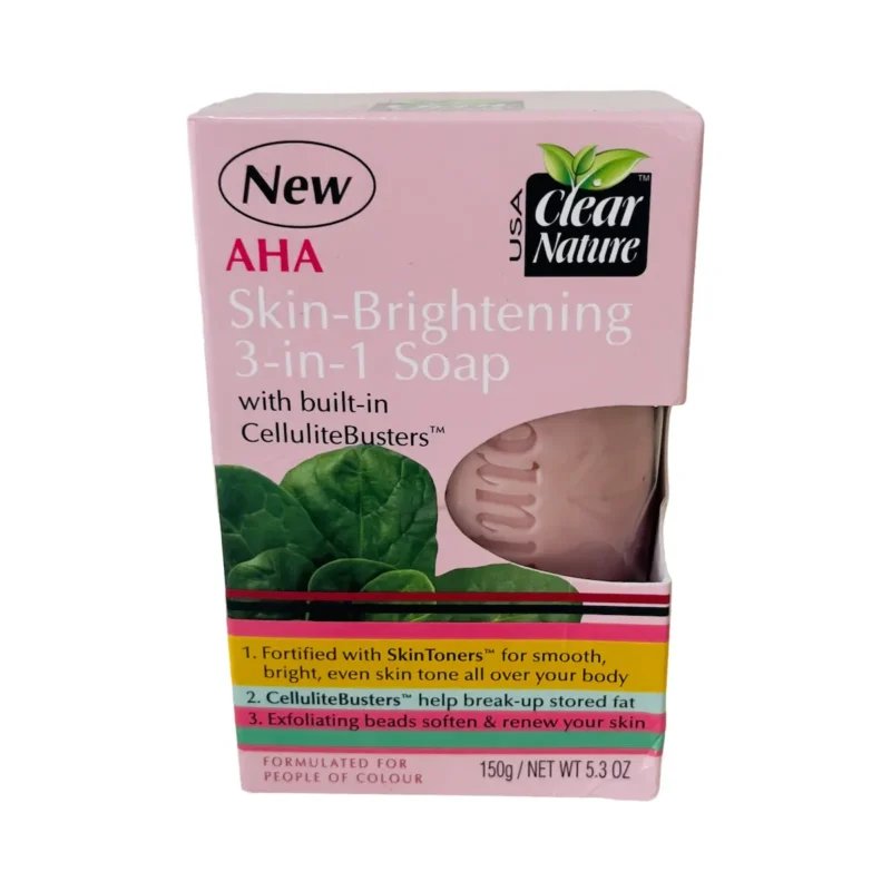 Clear Nature AHA Skin Brightening Soap 150g