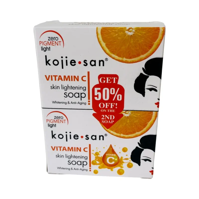 Kojie San Vitamin C Lightening Soap 2pcs