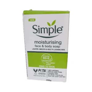 Simple Moisturising Face & Body Soap 250g
