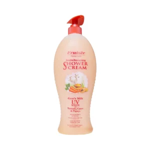 Fruiser Goat's Milk UV White with Turmeric, Carrot & Papaya Shower Cream 1000ml