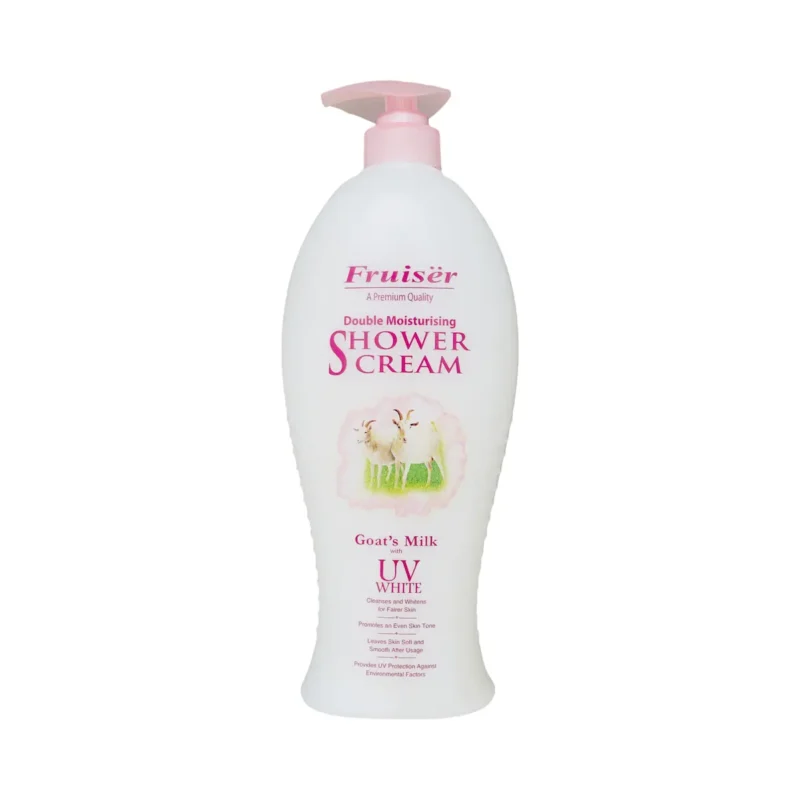 Fruiser Goat's Milk UV White Shower Cream 1000ml