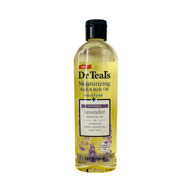 Dr Teal's Lavender Moisturizing Bath & Body Oil 260ml