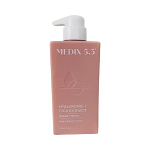 Medix 5.5 Hyaluronic + Cica Extract Body Lotion.