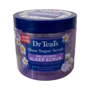 Dr Teal's Shea Sugar Scrub Melatonin Sleep Scrub 538g