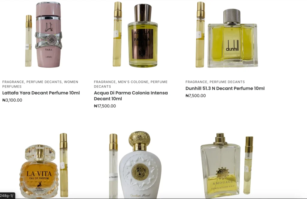 decant perfumes image 2